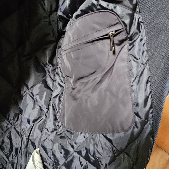 Men's Zara navy jacket. Size Small - Picture 4 of 7